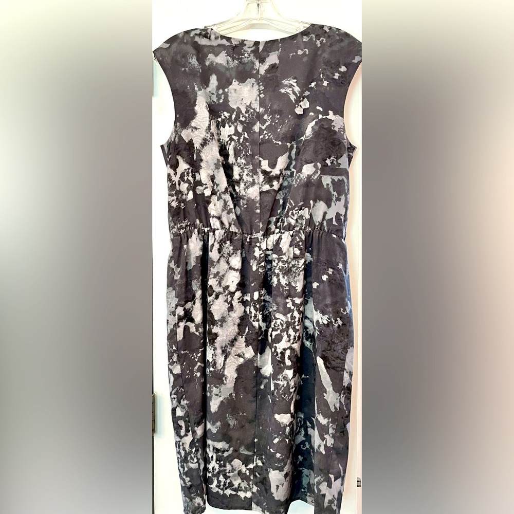 Ann Taylor loft gray dress size 10 - Picture 3 of 5
